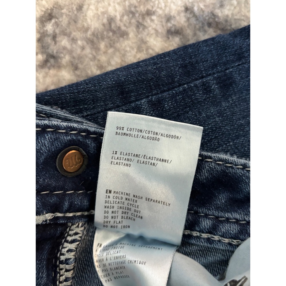 Miss Me Dark Indigo Boot Cut Jeans with Fading - Picture 10 of 13